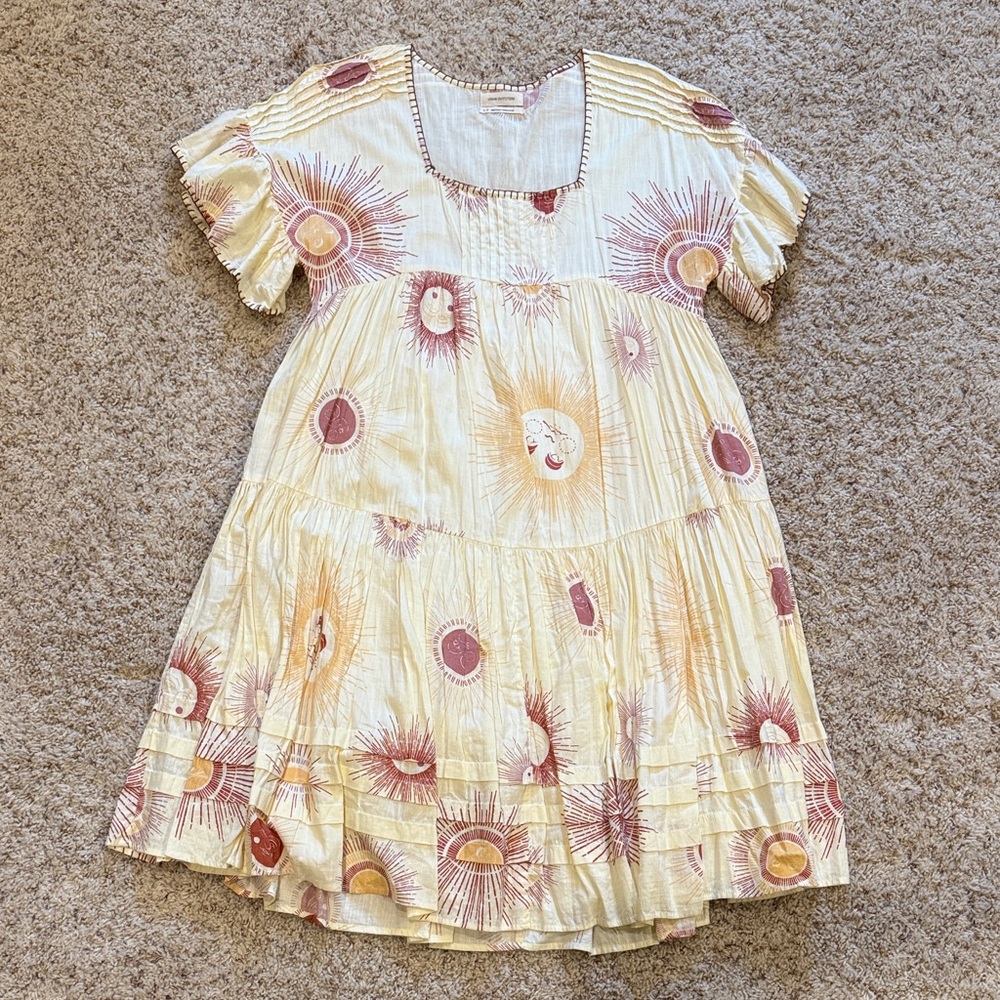 Urban Outfitters Women’s Dress with Sunburst Pattern - Picture 2 of 4